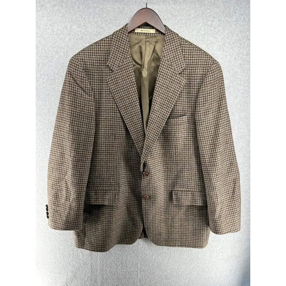 Polo University Club By Ralph Lauren Men’s Jacket 44R Brown Early 00s - Picture 1 of 14